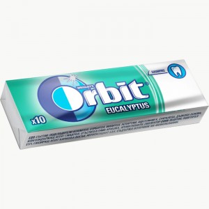 CHEWINGGUMORBITEUCALYPTUS10PELLETS