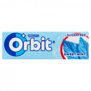 CHEWINGGUMORBITSWEETMINT10PELLETS
