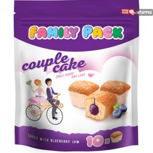 COUPLECAKEFAMILYPACKWITHBLUEBERRYJAM200g