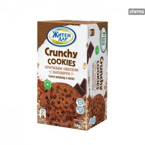 CRUNCHYCOOKIESJITENDARDARKCHOCOLATEANDCOCOA160g