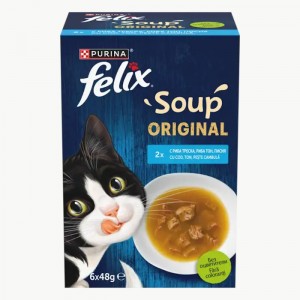 FELIXSOUPTUNACODFISHANDFLOUNDER6x48g