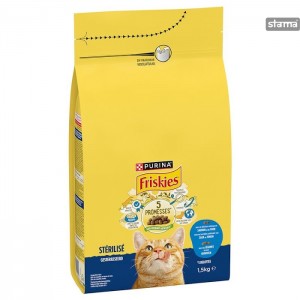 FRISKIESCATSTERILISEDSALMONANDVEGETABLES1.5kg