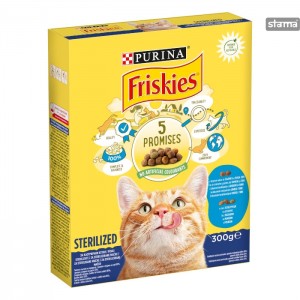 FRISKIESCATSTERILISEDSALMONANDVEGETABLES300g