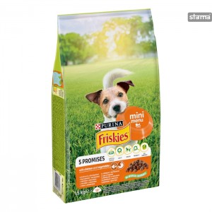 FRISKIESDOGMINIMENUCHICKENANDVEGETABLES1.5kg