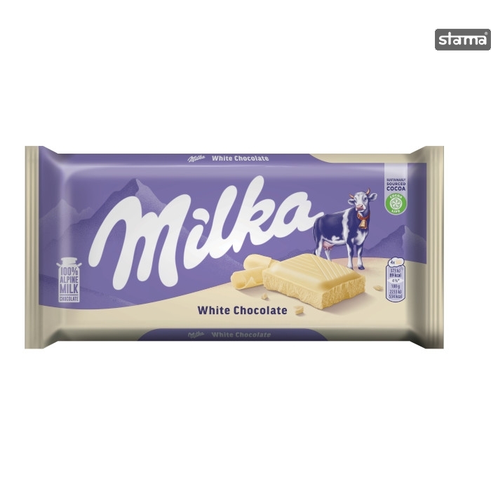 Chocolate Milka blanco 100 g