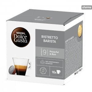 NESCAFEDOLCEGUSTORISTRETTOBARISTA16Caps104g