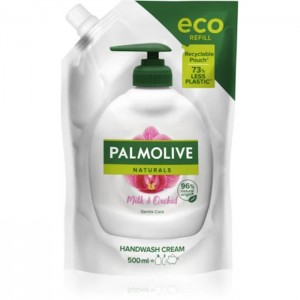 PALMOLIVELIQUIDSOAPDOYPACKREFILLMILKANDORCHID500ml