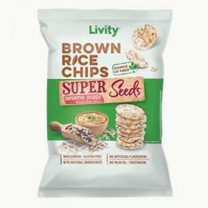 RICECHIPSLIVITYSUPERSEEDSSESAMEPOPPYANDHUMMUS60g