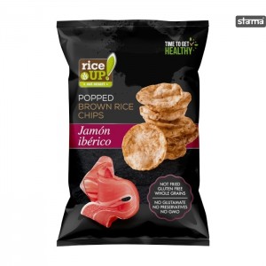 RICECHIPSRICEUPJAMON60g