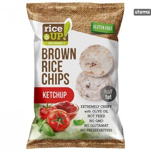 RICECHIPSRICEUPKETCHUP60g