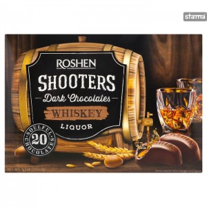 ROSHENSHOOTERSCHOCOLATESWITHWHISKEY150g