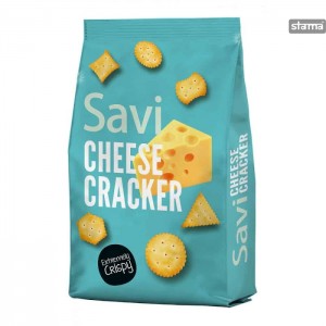 SAVICRACKERSCHEESE400g