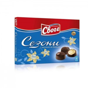 Своге шоколадови бонбони Сезони ванилия
