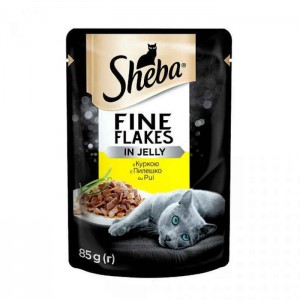SHEBAPOUCHCHICKENINJELLY85g