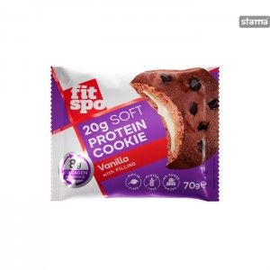 SOFTPROTEINCOOKIEFITSPOVANILLA70g