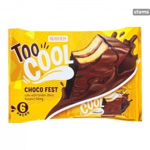 SPONGECAKEROSHENTOOCOOLCHOCOFEST6pc270g
