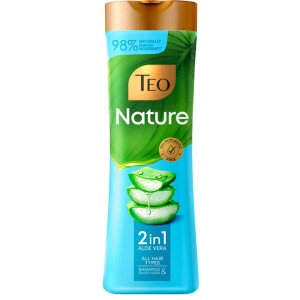 TEO SHAMPOONATURE2IN1ALOEVERA350ml