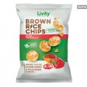 WHOLEGRAINBROWNRICECHIPSLIVITYSALSAPAPRIKA60g