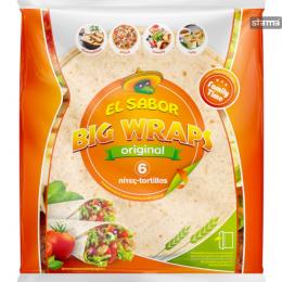 WRAPS EL SABOR ORIGINAL 20cm 6pcs 240g