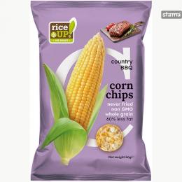 CORN CHIPS RICE UP COUNTRY BBQ 60g