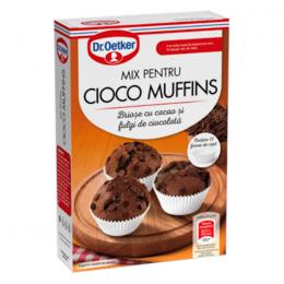 DR. OETKER CHOCO MUFFINS WITH CHOCOLATE PIECES 295g