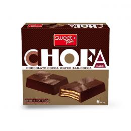 CHOCOLATE WAFER BAR CHOFA COCOA DARK 110g