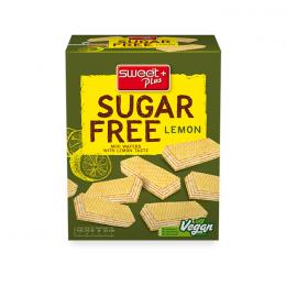 MINI WAFERS SWEET PLUS SUGAR FREE LEMON CREAM 180g