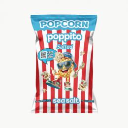 POPCORN POPPITO SEA SALT 75g