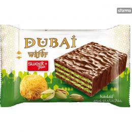 COVERED WAFER SWEET PLUS DUBAI KADAIF AND PISTACHIO CREAM 35g