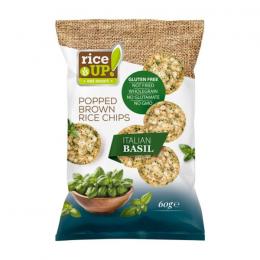 RICE CHIPS RICE UP GREEK ITALIAN BASIL 60g