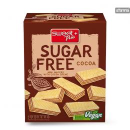 MINI WAFERS SWEET PLUS SUGAR FREE COCOA CREAM 180g