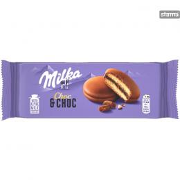 BISCUITS MILKA CHOC AND CHOC 150g