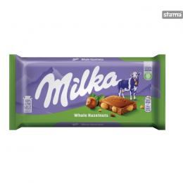 MILKA WHOLE HAZELNUTS 100g